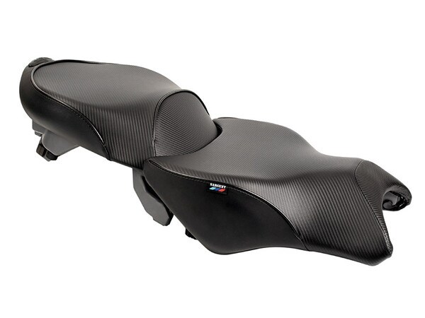 World Sport Performance Seat on the BMW K 1200 GT 2006-11, All Black.